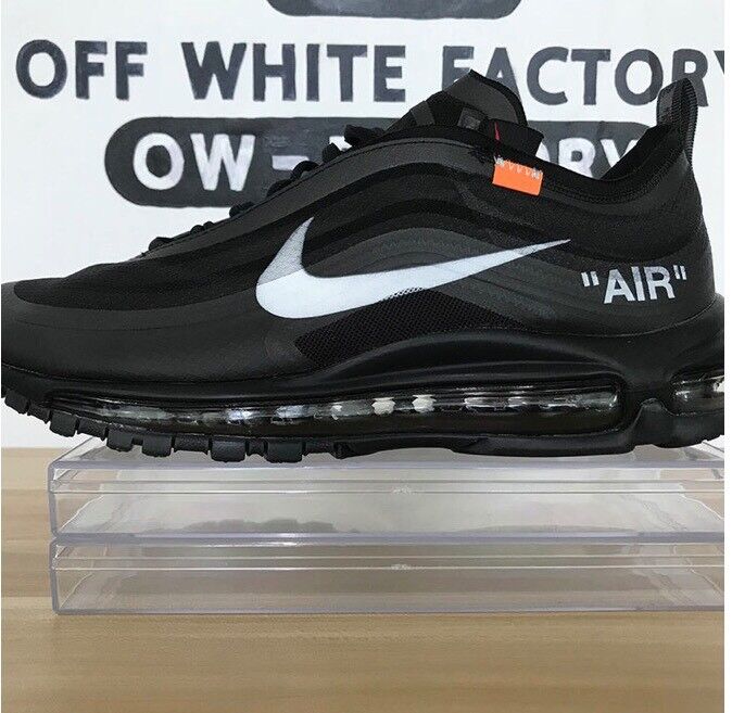 ow x air max 97 black